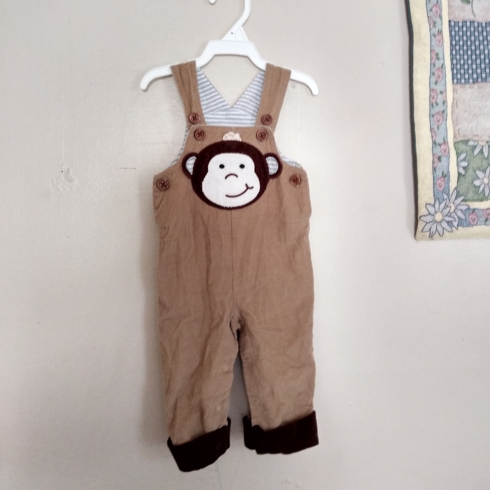 Tan Corduroy Coveralls